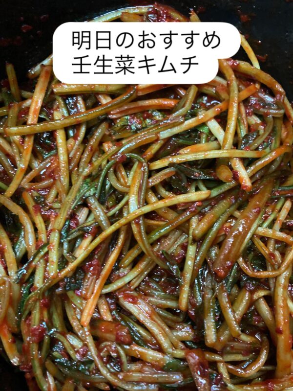 京野菜　壬生菜キムチ-小 150g