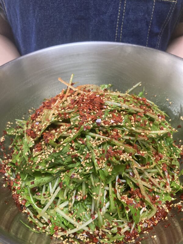水菜チョレギ　小